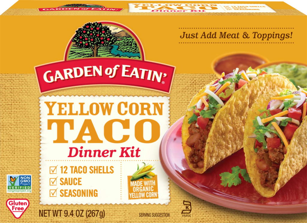 Yellow Taco Dinner Kit Garden of Eatin'